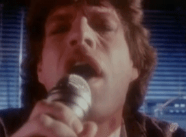 Mick Jagger Singing GIF by The Rolling Stones
