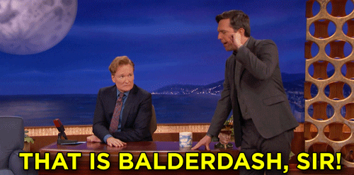 Ed Helms Thats Balderdash GIF by Team Coco - Find & Share on GIPHY