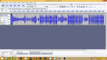 Audacity - Exporting File GIF