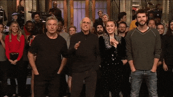 miley cyrus applause GIF by Saturday Night Live