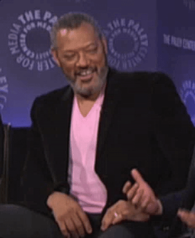 laurence fishburne thumbs up GIF by The Paley Center for Media