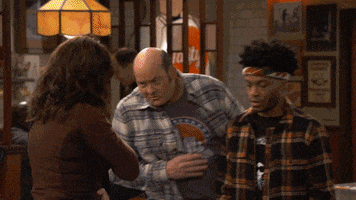 superior donuts hug GIF by CBS