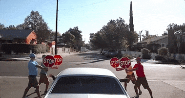 passenger side stop GIF by Smallpools