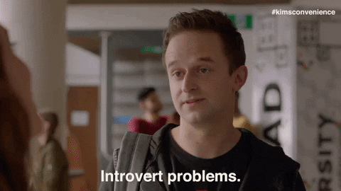 Image result for introvert gif