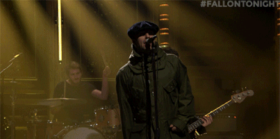 liamgallagher musicalperformance GIF by The Tonight Show Starring Jimmy Fallon