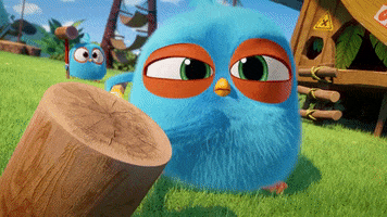 blues awww GIF by Angry Birds
