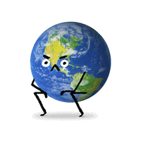 earth middle finger GIF by Kevin Carter