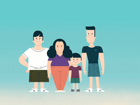 Raining Family Vacation GIF by Anchor Point - Find & Share on GIPHY