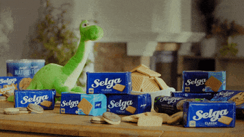 Dino Waffles GIF by Selga
