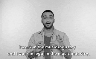 asian american i work in the music industry and i work in legal in the music industry GIF