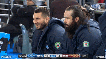 rugby league laugh GIF by NRL