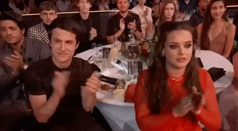 Katherine Langford And Nick Robinson From Love GIFs - Get the best GIF