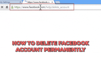 deleting facebook GIF