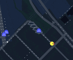 google maps pac men GIF by Product Hunt