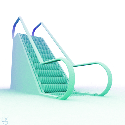 KarlJahnke 3d up stairs looping GIF