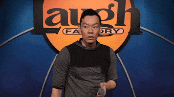 taken aback excuse me GIF by Laugh Factory