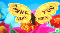Thank You Very Much Love GIF by Hallmark eCards
