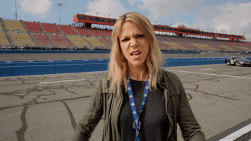 Suck It Kaitlin Olson GIF by NASCAR