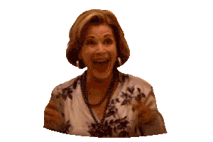 Excited Lucille Bluth Sticker For Ios Android Giphy