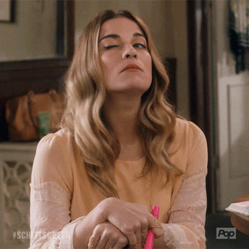 flirty flirting GIF by Schitt's Creek
