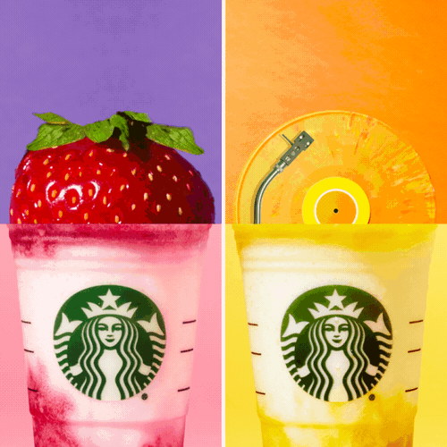 esthercrawford summer drink strawberry pineapple GIF