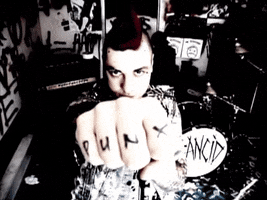 punk rock middle finger GIF by Rancid
