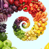 rainbow fitness GIF by Feliks Tomasz Konczakowski
