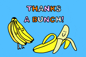 Thanks Thank You GIF by GIPHY Studios Originals