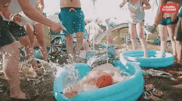 camping GIF by Studio Brussel