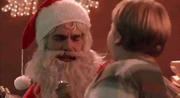 bad santa christmas movies GIF