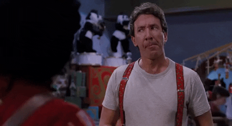 thinking, christmas movies, the santa clause, tim allen, doubtful Gif For  Fun – Businesses in USA