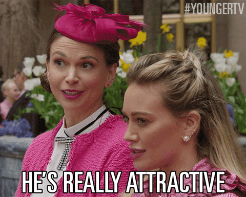 Tv Land Flirt GIF by YoungerTV - Find & Share on GIPHY