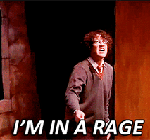 Angry Harry Potter GIF by Team Starkid