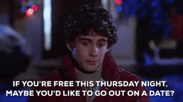 asking out zach galligan GIF
