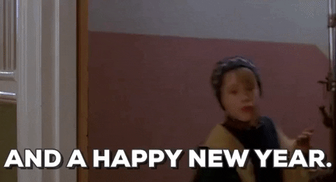 happy new year christmas movies GIF