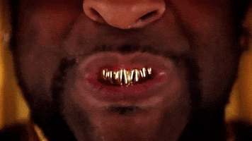 gold teeth GIF by Charlie Mars