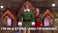 zooey deschanel singing GIF