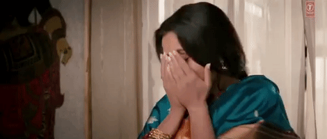 Embarrassed Bollywood GIF