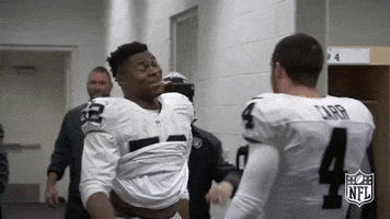 Bowing Down Oakland Raiders GIF by NFL