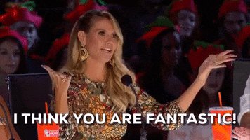 You Are Fantastic Heidi Klum GIF by America's Got Talent