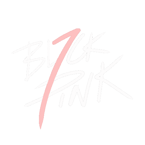 Black Pink Rose Sticker