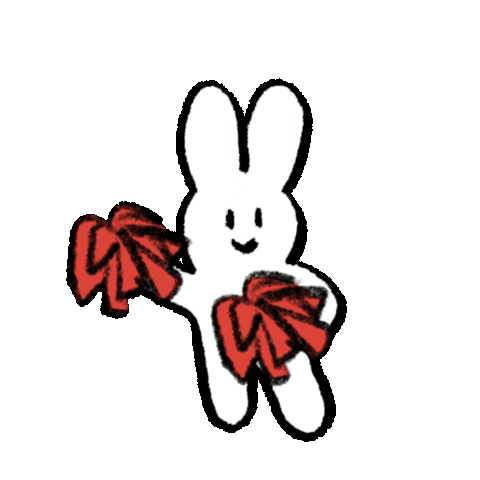 Fight Rabbit Sticker