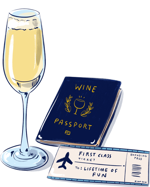 Rebel School of Wine Sticker