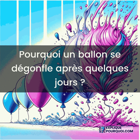 Dégonflage Ballon GIF by ExpliquePourquoi.com