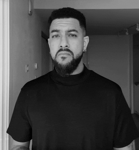 Black And White Wow GIF