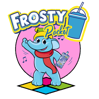 Party Slush Sticker by Frosty Granizados