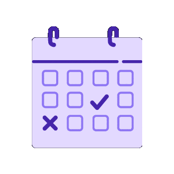 Calendar Lavoro Sticker by BuddyJob