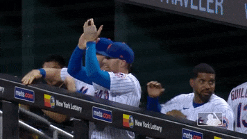 Happy Brandon Nimmo GIF by New York Mets