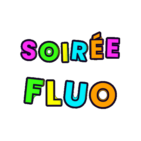Soiree Fluo Sticker by BIGAJUMP