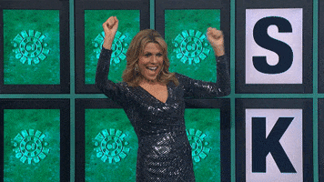 Happy Wheel Of Fortune GIF by ABC Network
